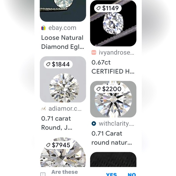 Loose Natural Diamond 0.71 Carat - Picture 8 of 8